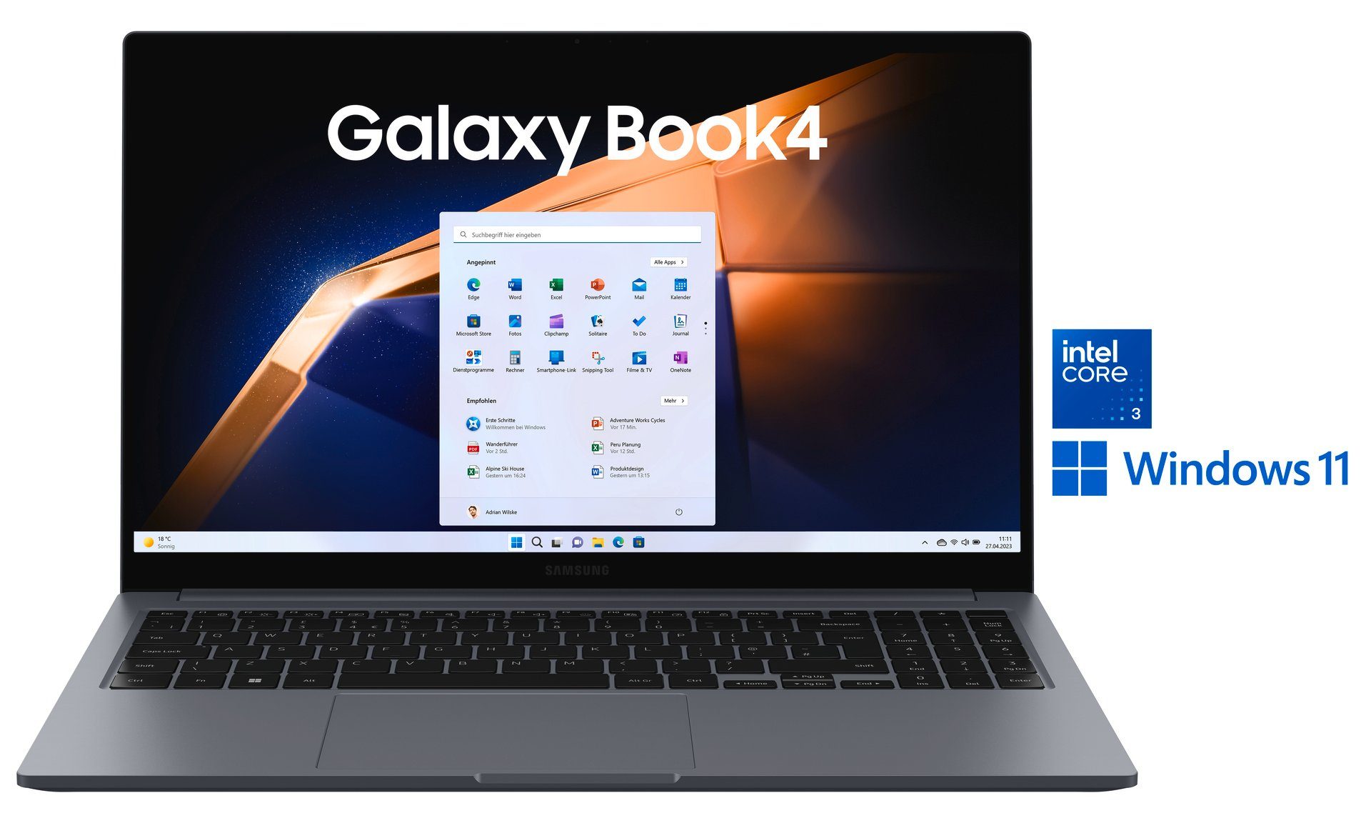 Galaxy Book4 15 Core i3