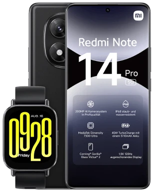 REDMI Note 14 Pro + Watch 5A